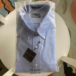 Menswear I Alexander Lloyd I Long Sleeve Blue Oxford I NWT
